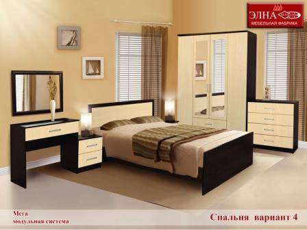 спальня мега вариант 4 в Королёве