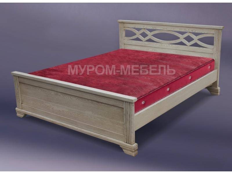 кровать лира из дуба в Королёве