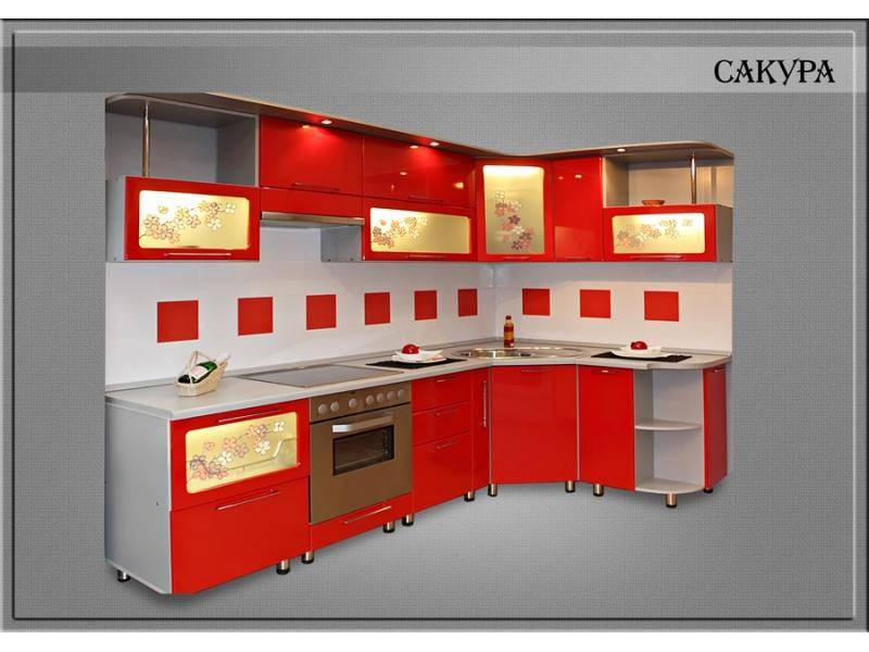 кухня угловая сакура в Королёве