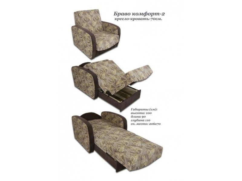 кресло-кровать браво комфорт 2 в Королёве