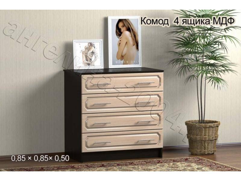 комод 4 ящика мдф в Королёве