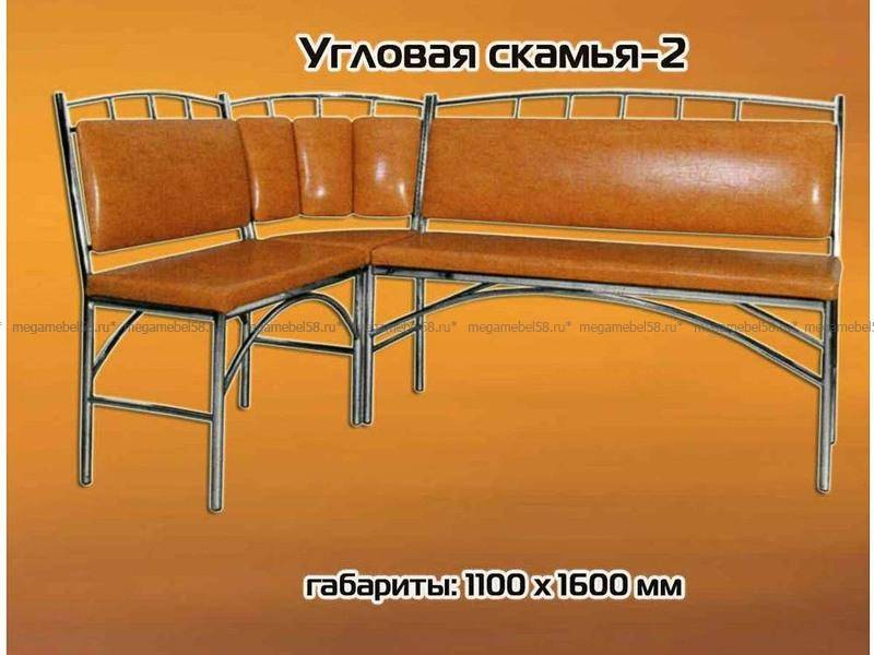 уголок кухонный на хромированном основании №2 в Королёве