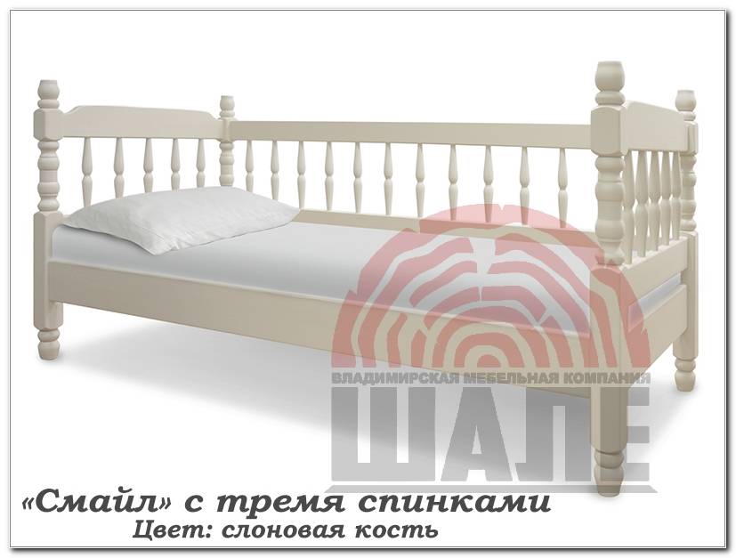 детская кровать смайл массив сосны в Королёве