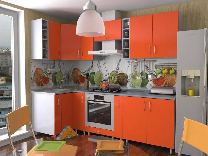 оранжевая кухня злата в Королёве