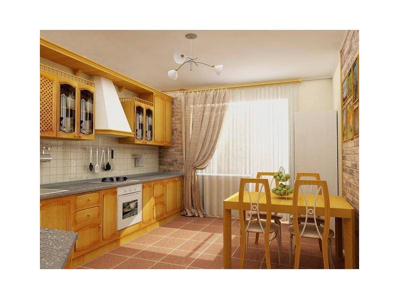 кухня из массива дерева в Королёве