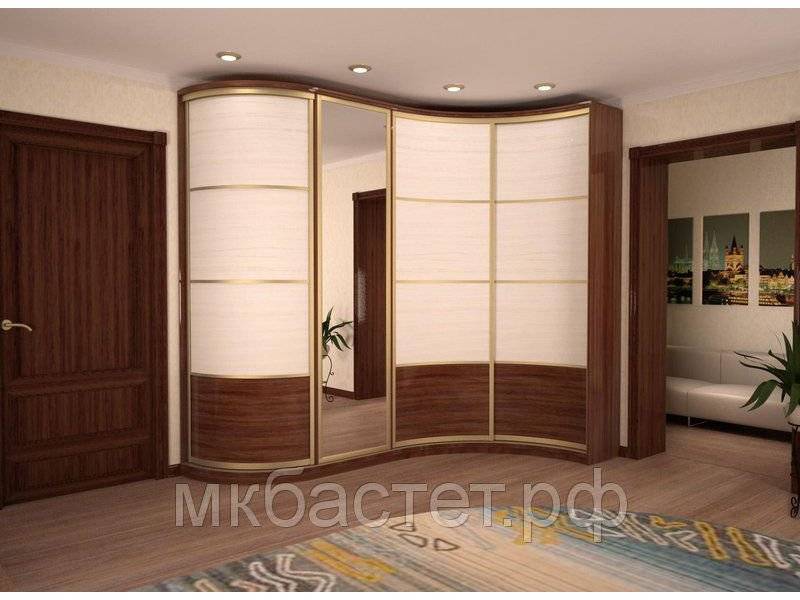радиусный шкаф-купе р-4 в Королёве
