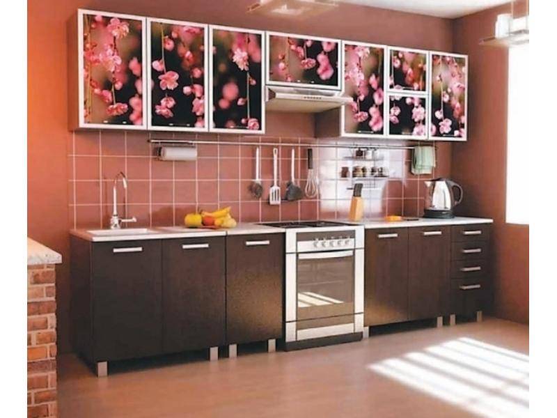 кухонный гарнитур прямой сакура в Королёве
