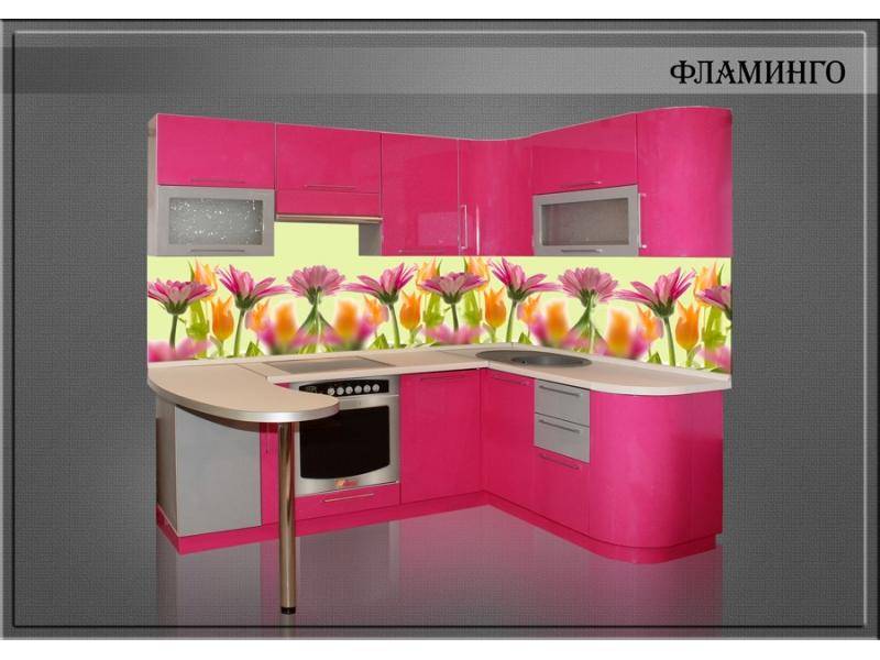 кухня угловая фламинго в Королёве