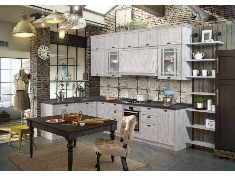 кухня угловая loft винтаж в Королёве