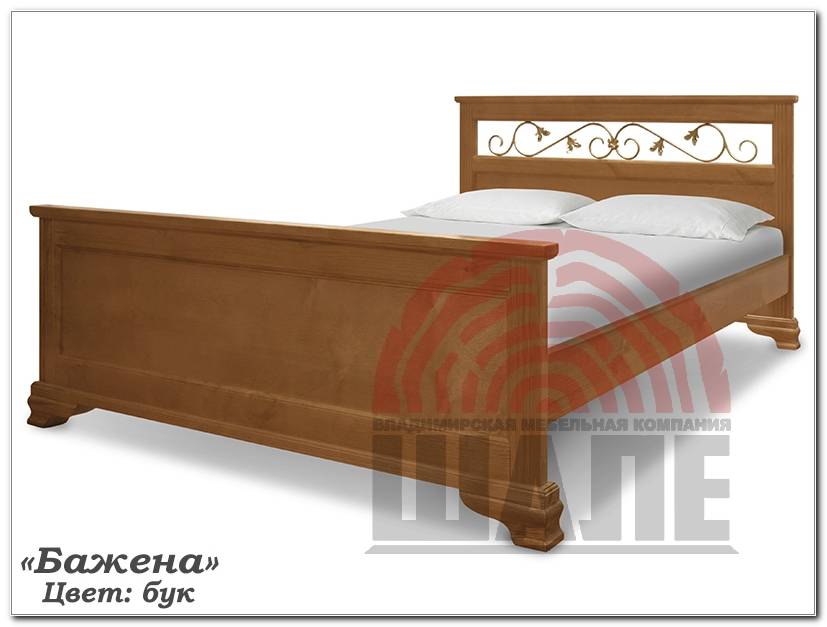 кровать бажена из дерева в Королёве