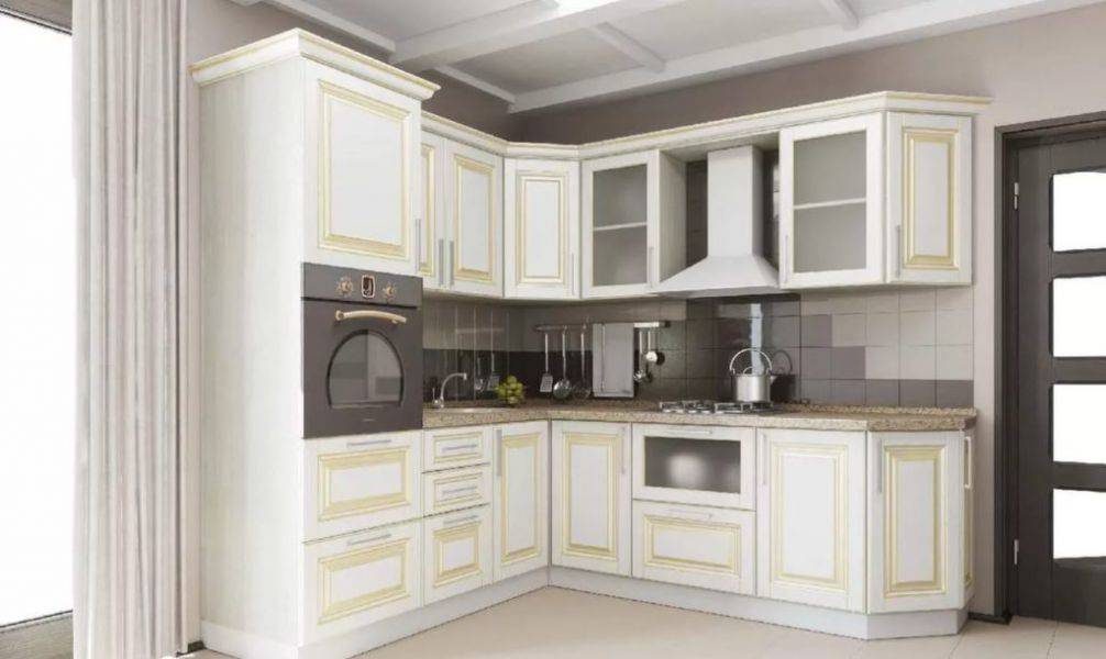 угловая кухня классика из мдф в Королёве