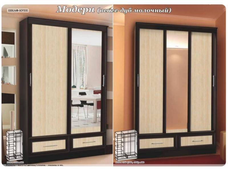 шкаф-купе модерн в Королёве