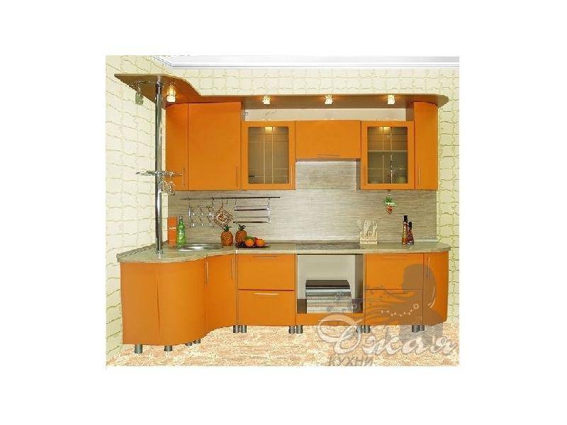 кухня с барной стойкой в Королёве