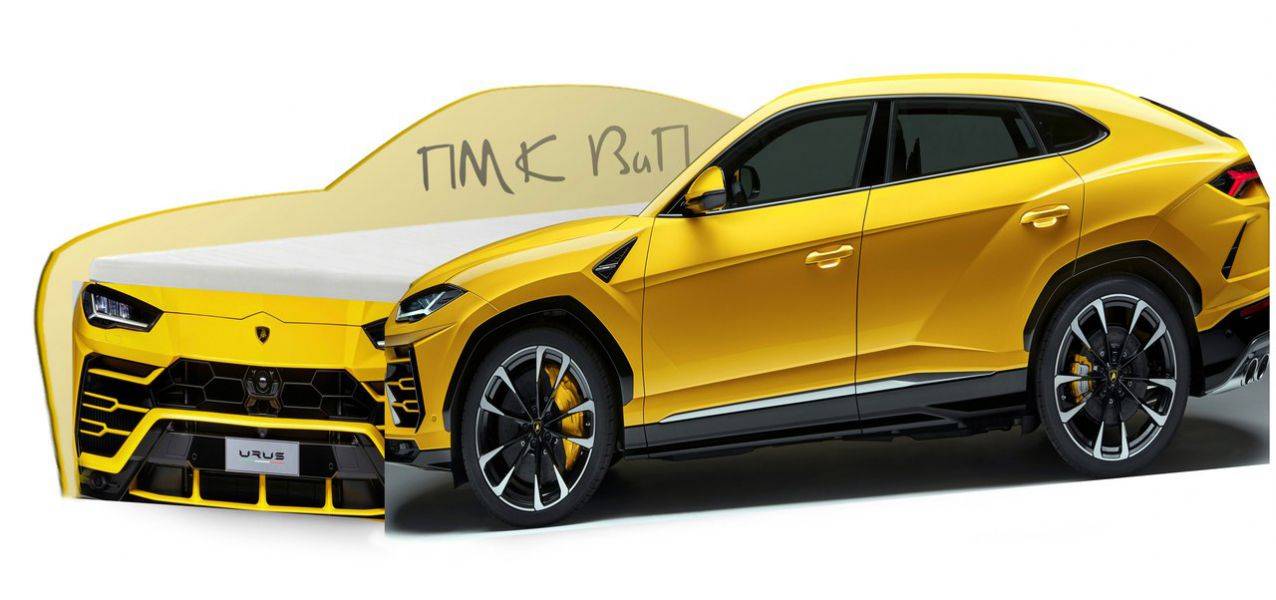 кровать-машинка lamborghini urus в Королёве