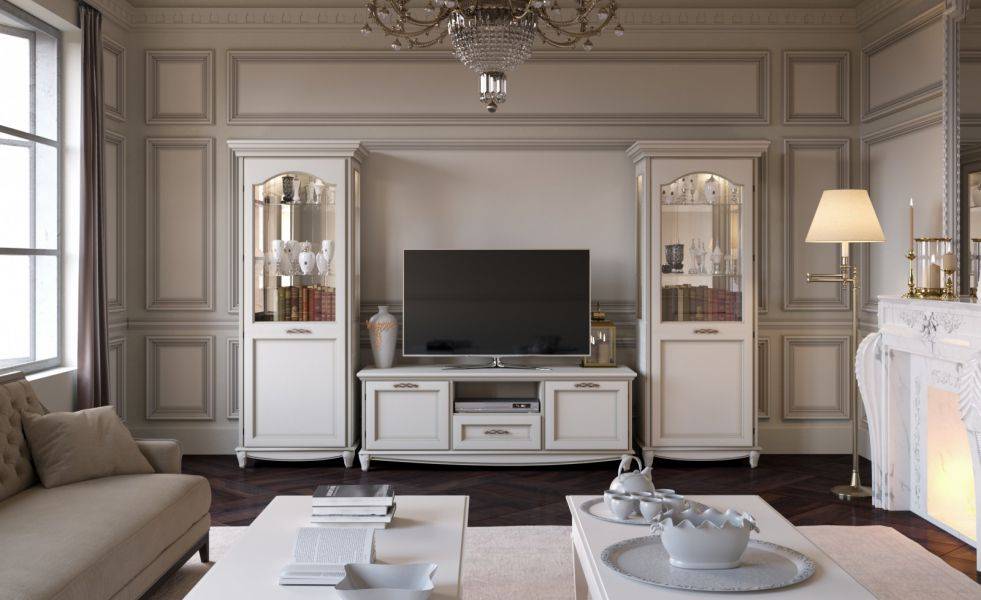 гостиная белая san remo (bianco) в Королёве