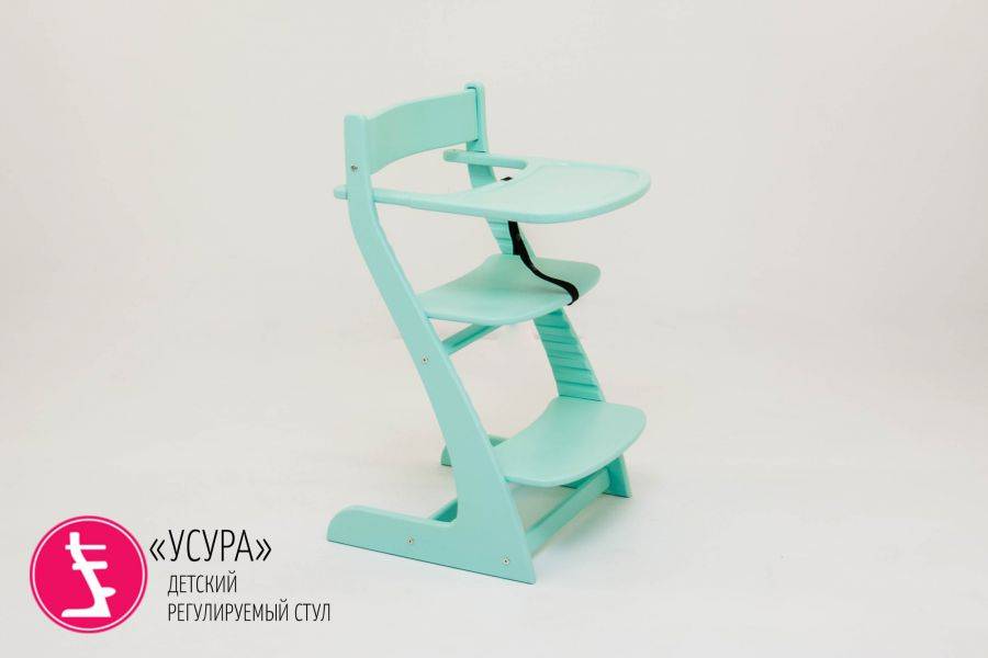 детский растущий регулируемый стул усура мятный в Королёве