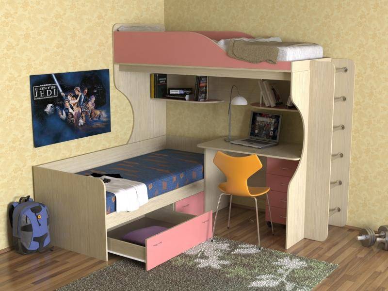 кровать детская дуэт 5 в Королёве