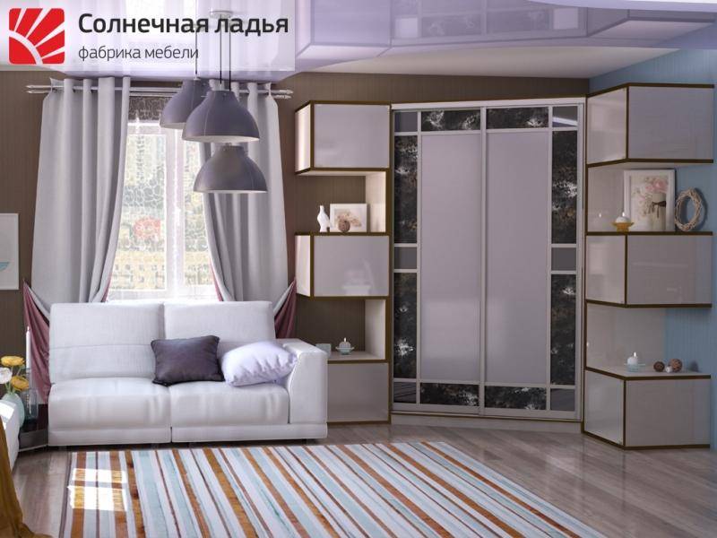 шкаф - купе для гостиной 16 в Королёве