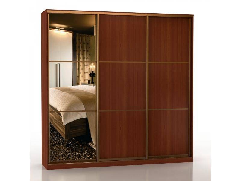 шкаф-купе 3 створки с зеркалом шк-3 20 24 60 05 04 04 в Королёве