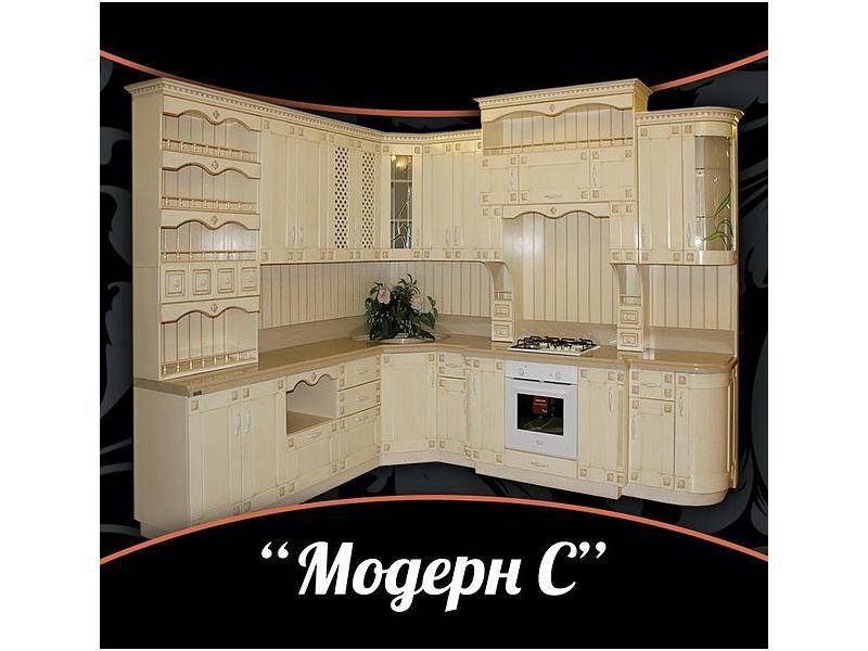 угловая кухня модерн с в Королёве