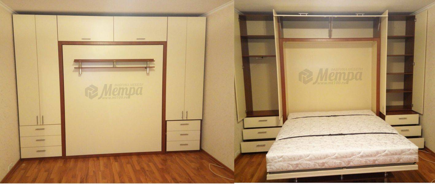 мебельная стенка с подъемной кроватью в Королёве