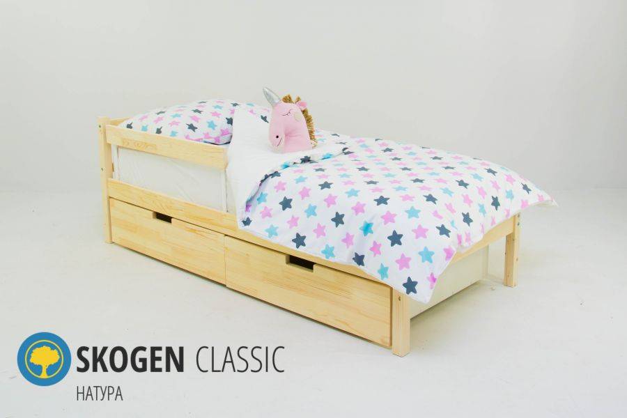 детская кровать skogen classic натура в Королёве