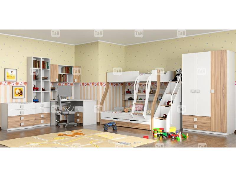 детская двухъярусная кровать tracy oak в Королёве