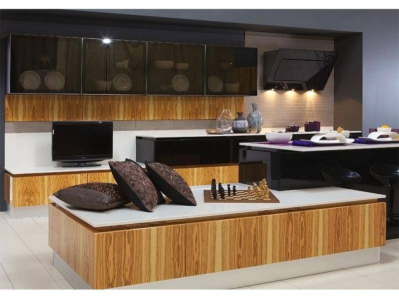 кухня прямая валенса wood в Королёве