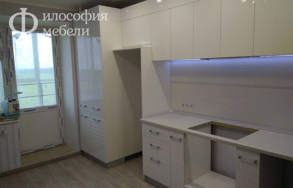 светлая кухня №35 в Королёве