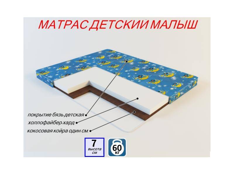 матрас детский малыш в Королёве