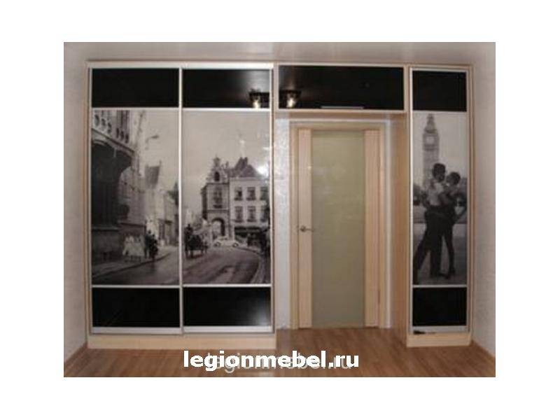 удобный шкаф в спальню с фотопечатью в Королёве
