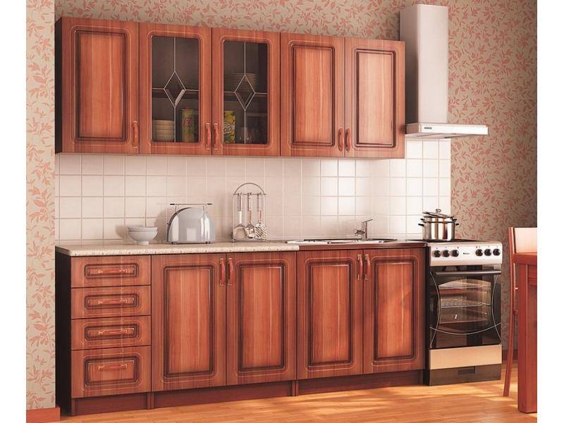 кухня прямая слива мдф в Королёве