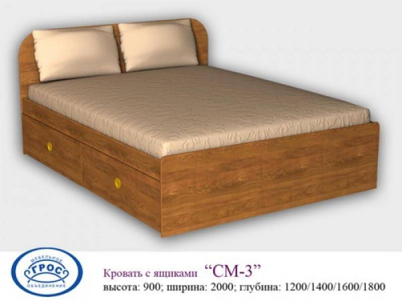кровать с ящиками в Королёве