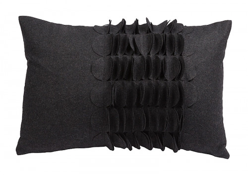 подушка с объемным узором giselle dark gray в Королёве