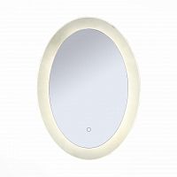 овальное зеркало настенное белое st luce spec в Королёве