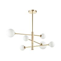 подвесная люстра lumion estelle 4418/6c белая в Королёве