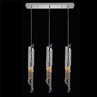 подвесной светильник crystal lux credo l- chrome в Королёве