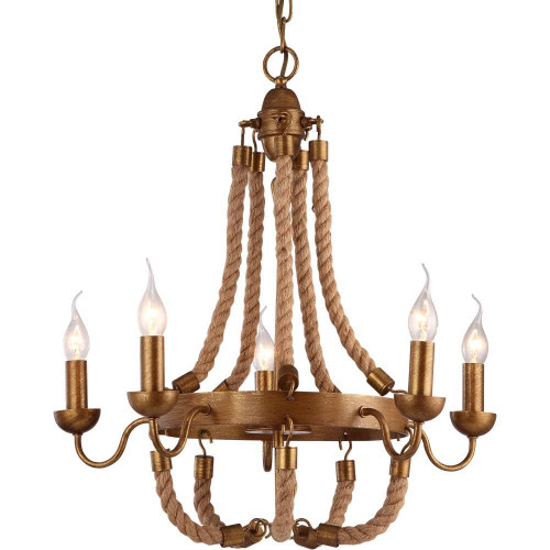 подвесная люстра arte lamp amaca a8957lm-5bz в Королёве