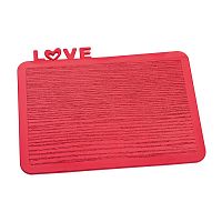 разделочная доска happy board love, красная в Королёве