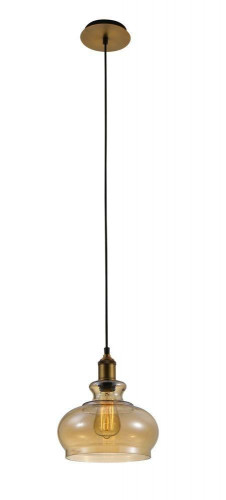 подвесной светильник crystal lux sonnette sp1 amber в Королёве