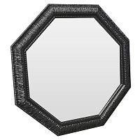 зеркало восьмиугольное черное с резьбой black sparkle в Королёве
