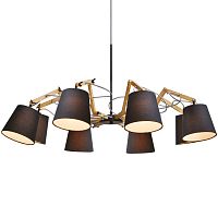 подвесная люстра arte lamp pinoccio a5700lm-8bk в Королёве