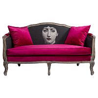 диван «вуаль руж» fornasetti прямой розовый в Королёве