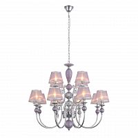 подвесная люстра st luce lilium sl175.103.12 розовая в Королёве