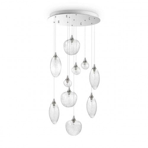 подвесная люстра ideal lux baco sp10 cromo в Королёве