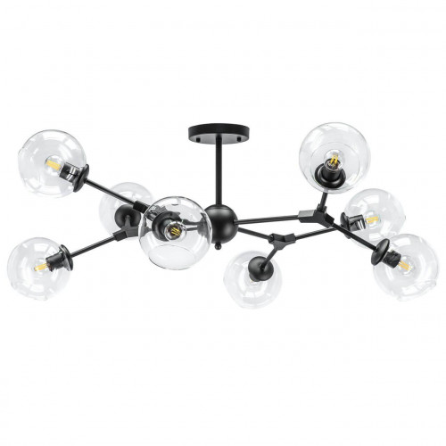 потолочная люстра lightstar beta 785087 черная в Королёве