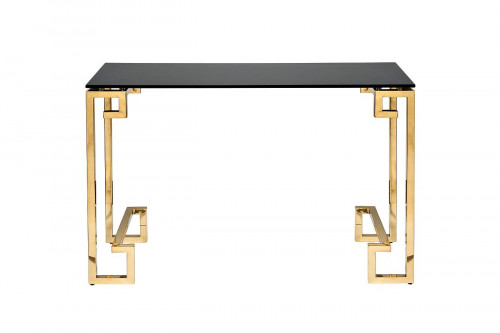консоль черная с золотом 120x40x78 см в Королёве