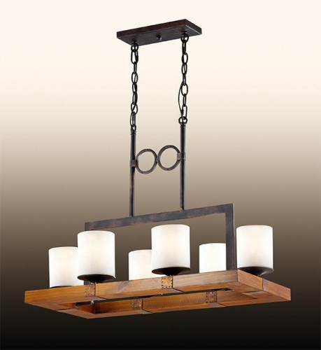 подвесная люстра odeon light fabo 2767/6 в Королёве