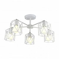 потолочная люстра arte lamp a4284pl-5wh белая в Королёве
