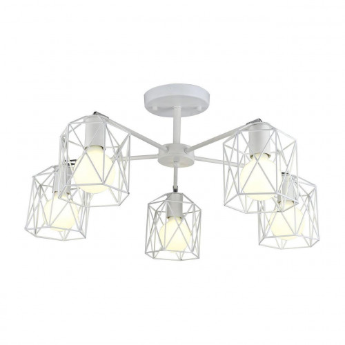 потолочная люстра arte lamp a4284pl-5wh белая в Королёве